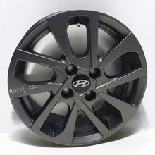 Load image into Gallery viewer, 1x Alufelge 15 Zoll 6.0&quot; 4x100 47ET Matt Grau Q0400ADE05 Hyundai I20 Iii