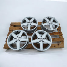 Load image into Gallery viewer, 4x Alufelge 17 Zoll 7.0" 5x120 55ET Glanz Schwarz 7H0071497B VW Multivan FEL7937869778ru
