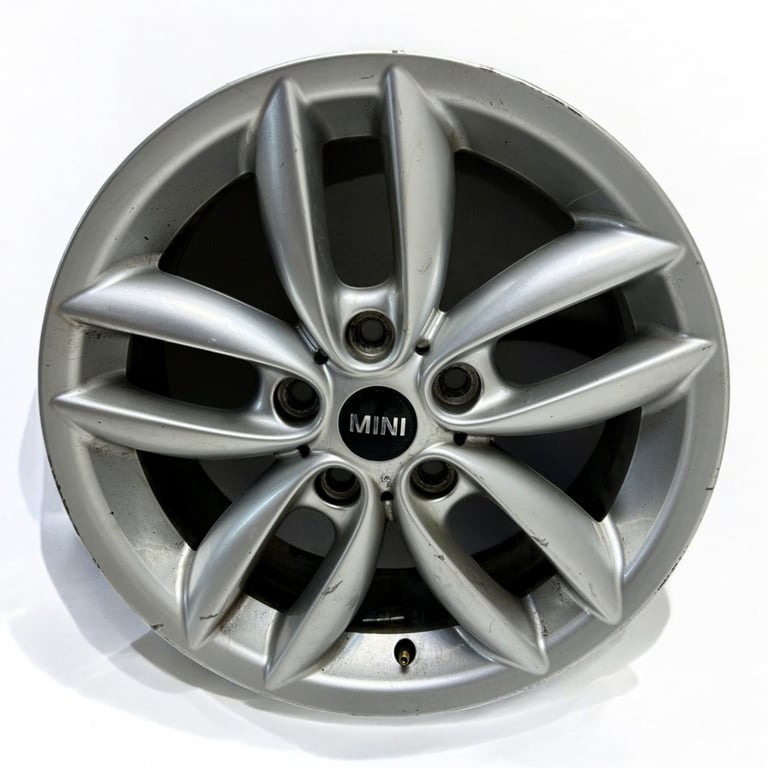 1x Alufelge 17 Zoll 7.0" 5x120 50ET Glanz Silber 9804371 Mini Countryman