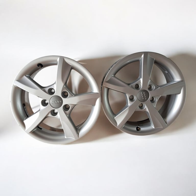 1x Alufelge 16 Zoll 6.0" 5x112 48ET Glanz Silber 8V0071496 Audi A3 Rim Wheel