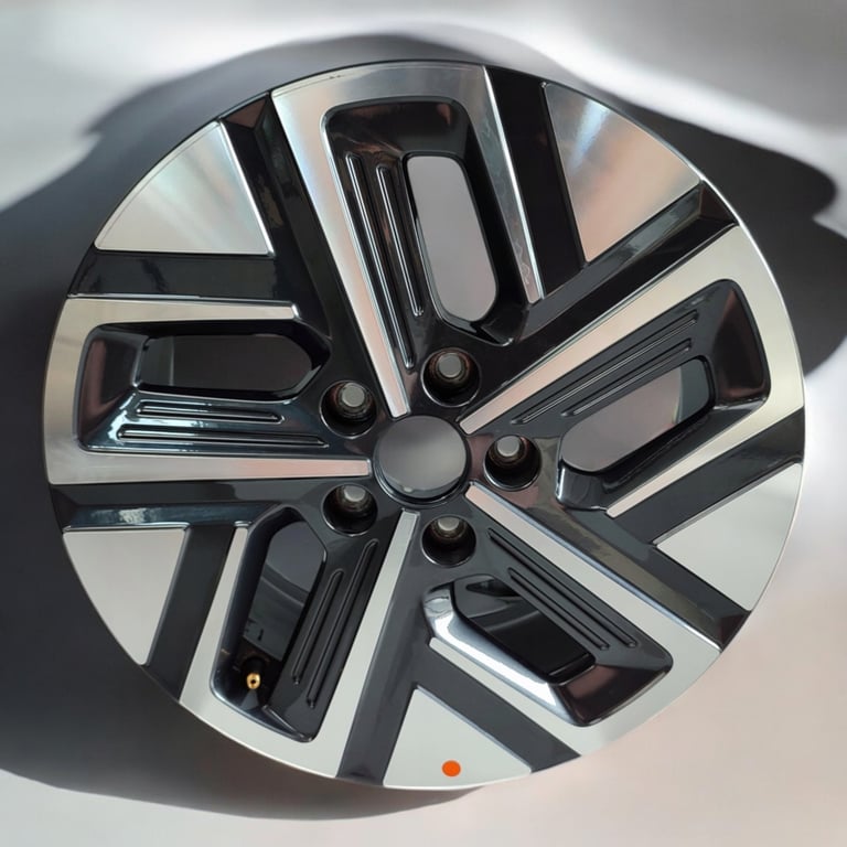 1x Alufelge 17 Zoll 7.0" 5x114 50ET Glanz 52910-K4000 Hyundai Kona Rim Wheel FEL4845323270qp