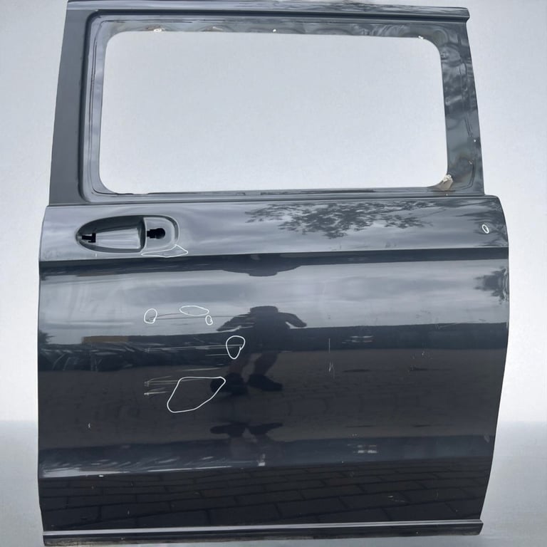 Tür Mercedes-Benz Vito W447 Hinten Links Zum Streichen Door Porta Porte