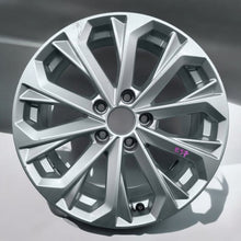 Load image into Gallery viewer, 1x Alufelge 17 Zoll 7.5" 5x112 38ET Glanz Silber 8W0601025L Audi A4 Rim Wheel FEL1895548520lg