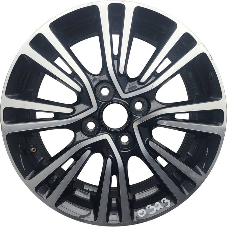 1x Alufelge 15 Zoll 5.0" 4x100 46ET 4250D418 Mitsubishi Colt Space Star