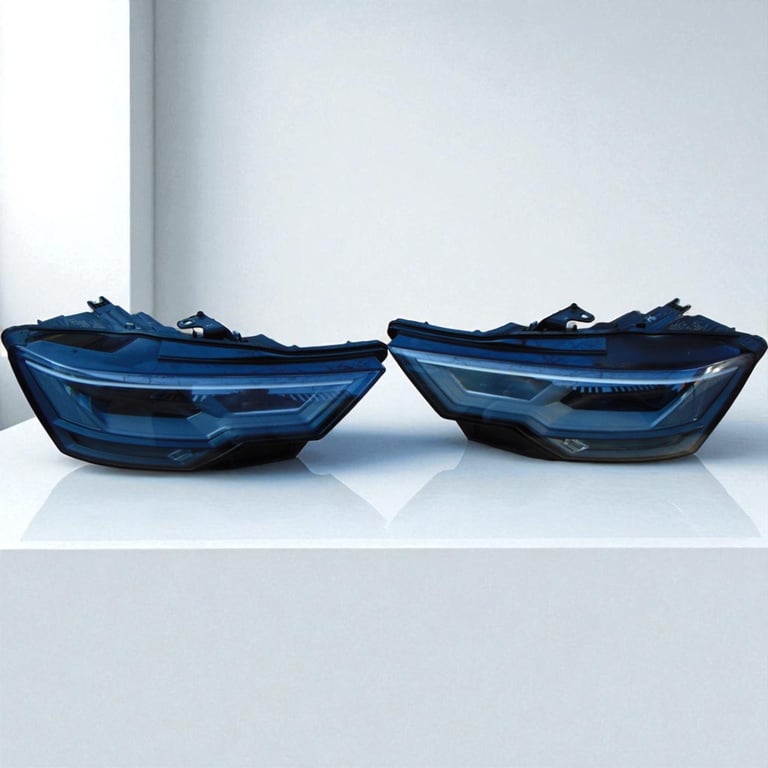 Frontscheinwerfer Audi A6 C8 4K0941033 4K0941034 LED Ein Satz Headlight SCH3319077636nn