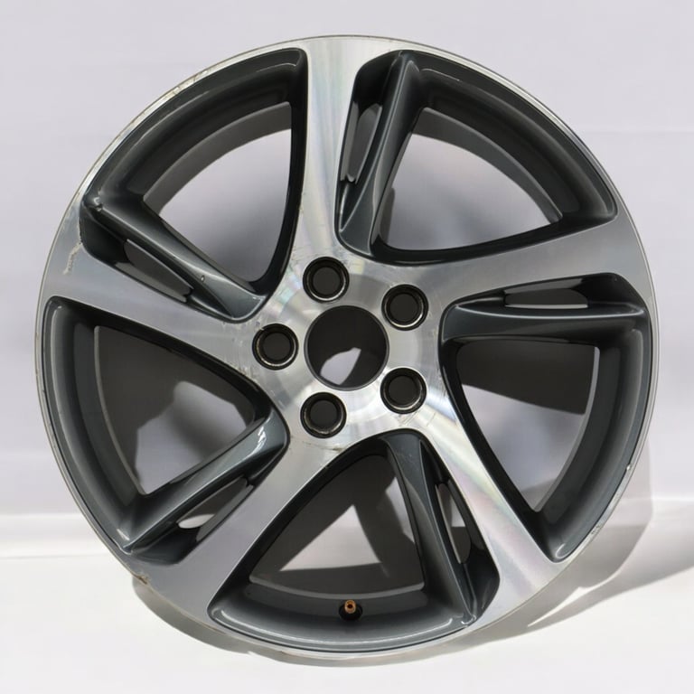 1x Alufelge 17 Zoll 7.0" 5x108 52 5ET Glanz Graphit 31302877 Mg V40 C30 S40 V50