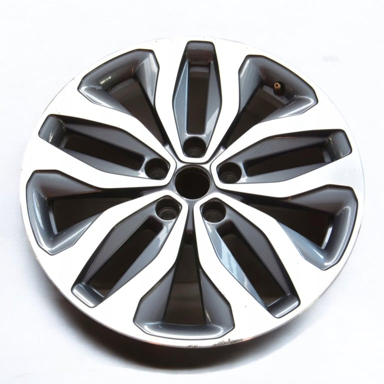 1x Alufelge 18 Zoll 7.5" 5x114.3 46ET Glanz Grau 403005820 Mg Megane 1 Iv