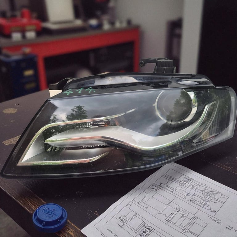 Frontscheinwerfer Audi A4 B8 8K0941003 Xenon Links Scheinwerfer Headlight