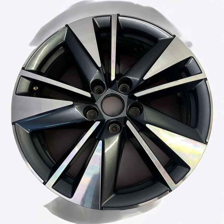 1x Alufelge 17 Zoll 7.0" 5x112 45ET Glanz Graphit 57A601025AA Mg Karoq Rim Wheel