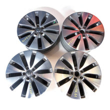 Load image into Gallery viewer, 4x Alufelge 18 Zoll 7.5&quot; 5x112 51ET Glanz Graphit 1K0601025 Mg 5 Golf V