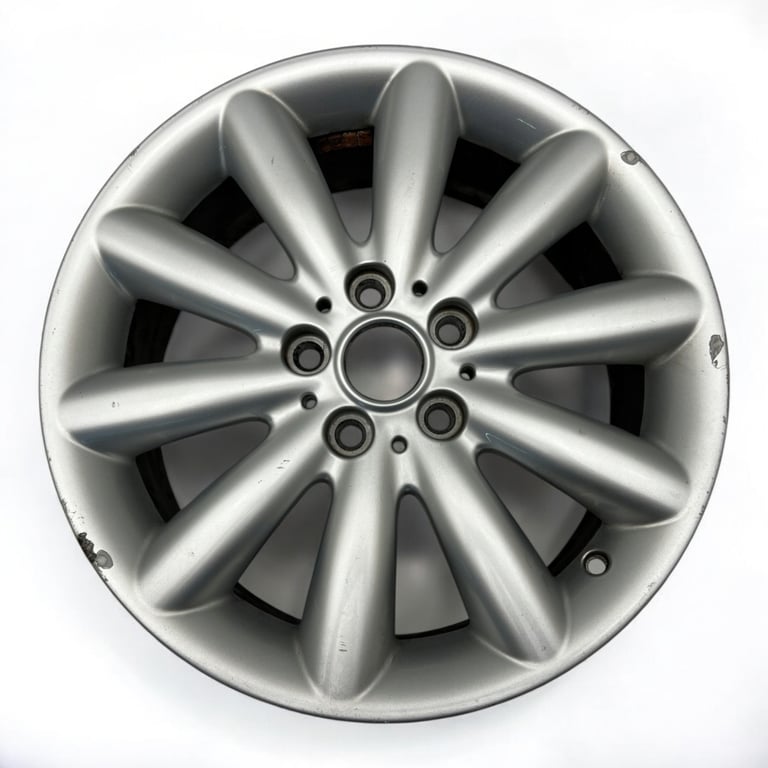 1x Alufelge 17 Zoll 7.0" 5x112 54ET Glanz Silber 6855108 Mini F57 F56 F55