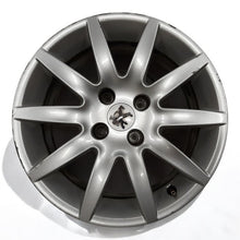 Load image into Gallery viewer, 1x Alufelge 16 Zoll 7.0&quot; 4x108 32ET Glanz Silber 9680713680 Peugeot 308