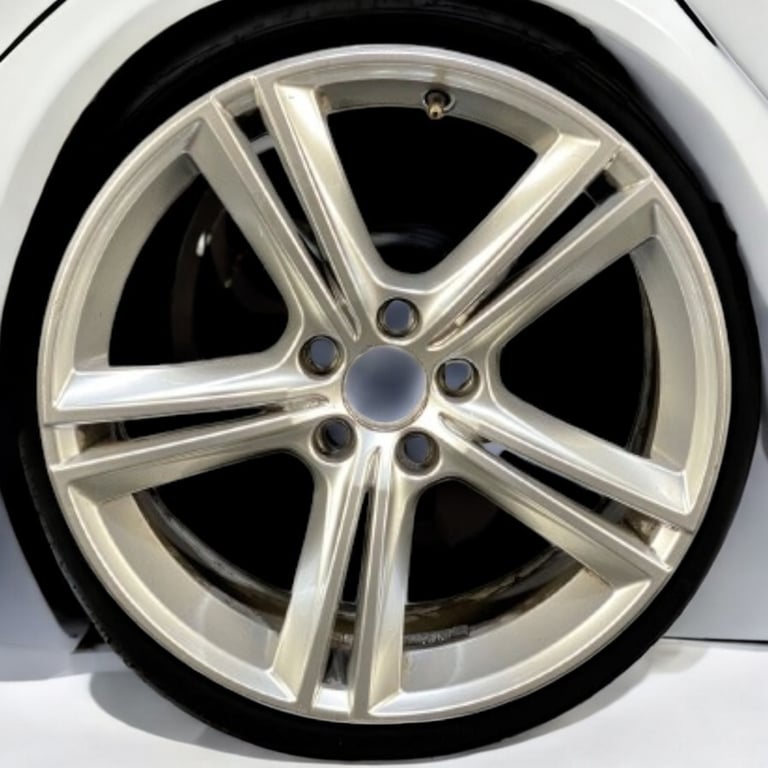 1x Alufelge 18 Zoll 8.0" 5x108 42ET Glanz Silber 31362839 Volvo S90 V90