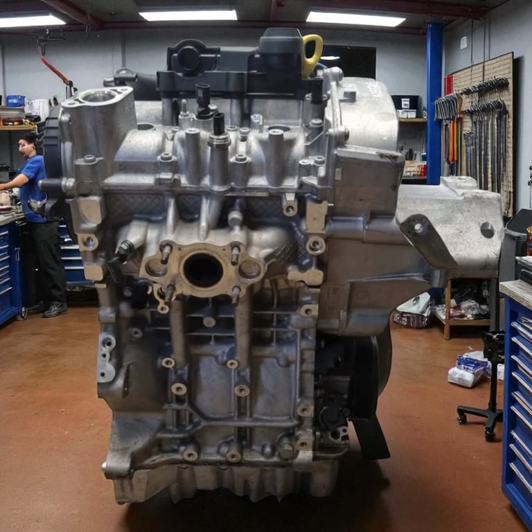 Motor VW Golf VIII T-Cross DLAA DLAB 1.0 TSI 42TKm Benzin Engine Unkomplett MOT9369290751bk