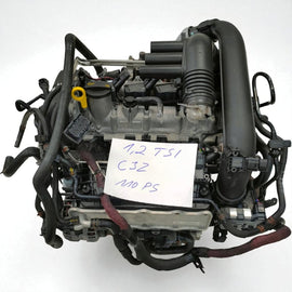 Motor Seat Skoda VW Leon Fabia III Octavia CJZ 1.2 TSI 110PS Benzin Komplett