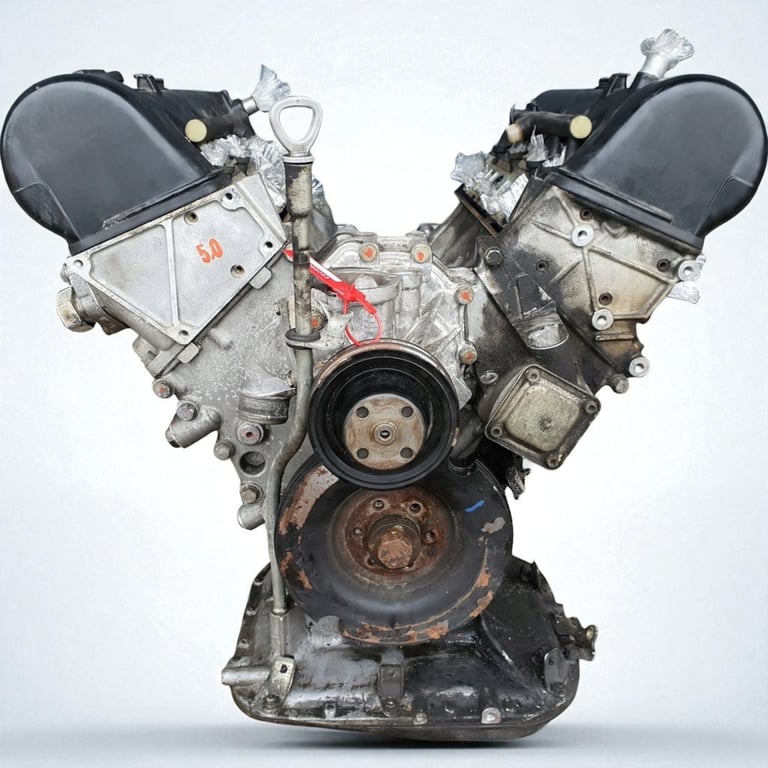 Motor Mercedes-Benz W126 117965 5.0 180TKm Benzin Engine Unkomplett