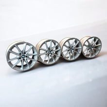 Laden Sie das Bild in den Galerie-Viewer, 4x Alufelge 17 Zoll 7.5" 5x112 27ET Glanz Silber 6868217 BMW Rim Wheel FEL2727811355mn