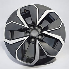 Laden Sie das Bild in den Galerie-Viewer, 1x Alufelge 16 Zoll 6.0&quot; 5x100 38ET Glanz Schwarz 658601025 Skoda Scala Kamiq