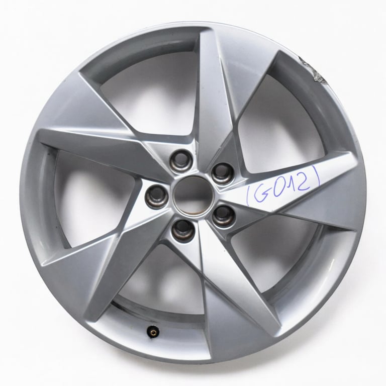 1x Alufelge 17 Zoll 6.5" 5x100 40ET Glanz Silber 657601025C Skoda Scala Kamiq FEL4139681944fz