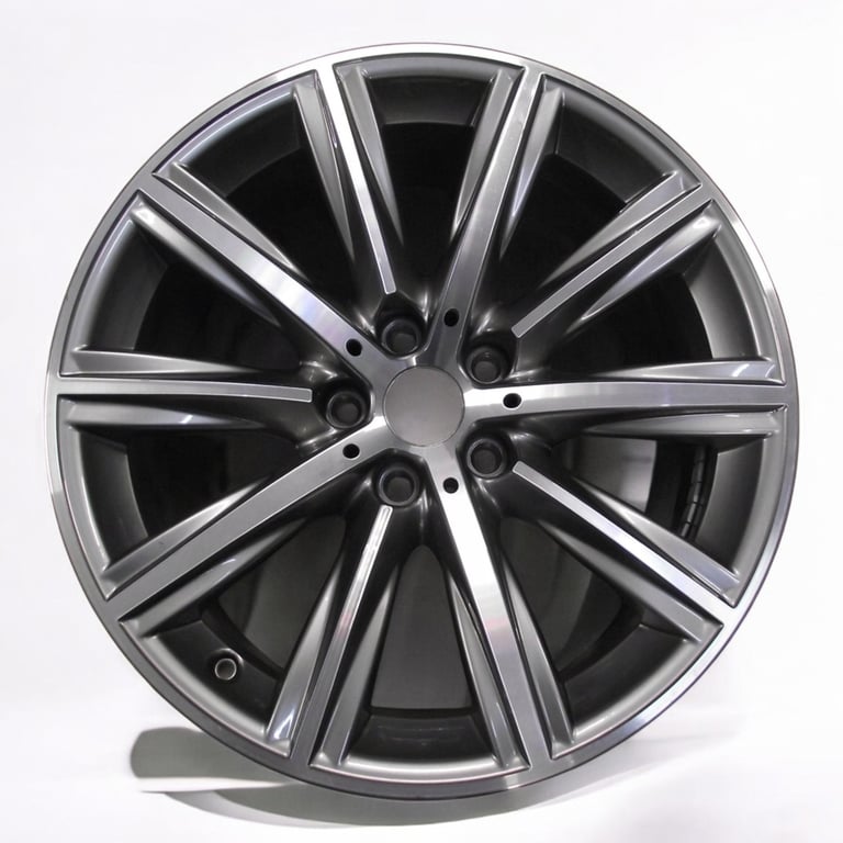 1x Alufelge 18 Zoll 8.0" 5x112 30ET Glanz Graphit 6874441 BMW 5 G31 G30 FEL2063740906ag