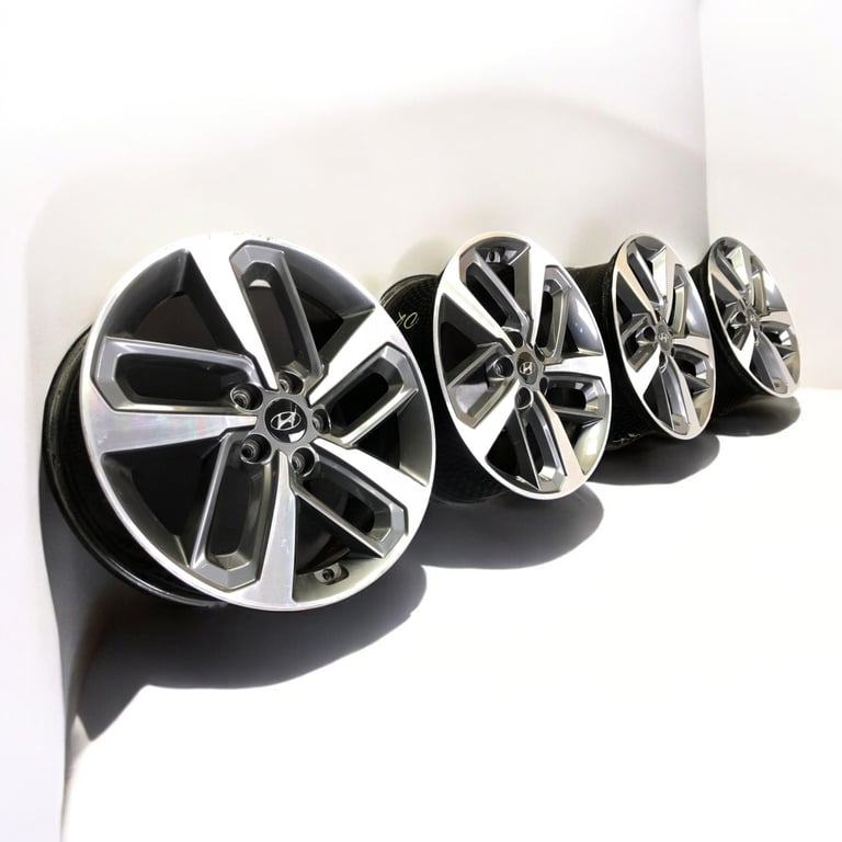 4x Alufelge 18 Zoll 7.5" 5x114.3 52910-J9300 Hyundai Kona Rim Wheel