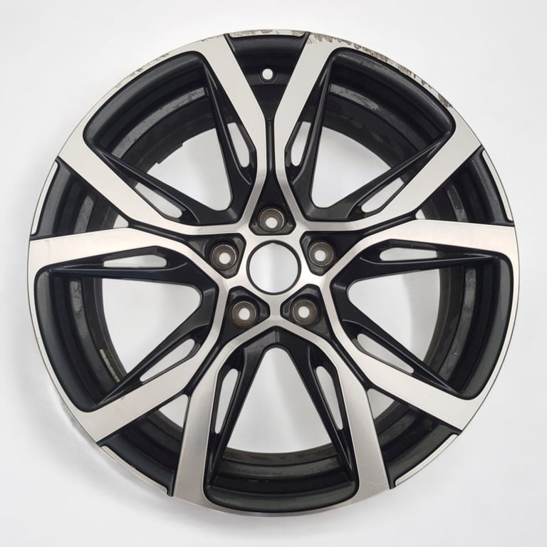 1x Alufelge 18 Zoll 7.0" 5x114.3 29ET Glanz Silber 6020016327 Alpine Mg FEL1384622027id