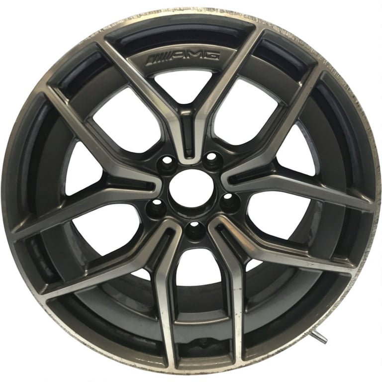 1x Alufelge 19 Zoll 8.0" 5x112 43ET A2134016500 Mercedes-Benz Rim Wheel