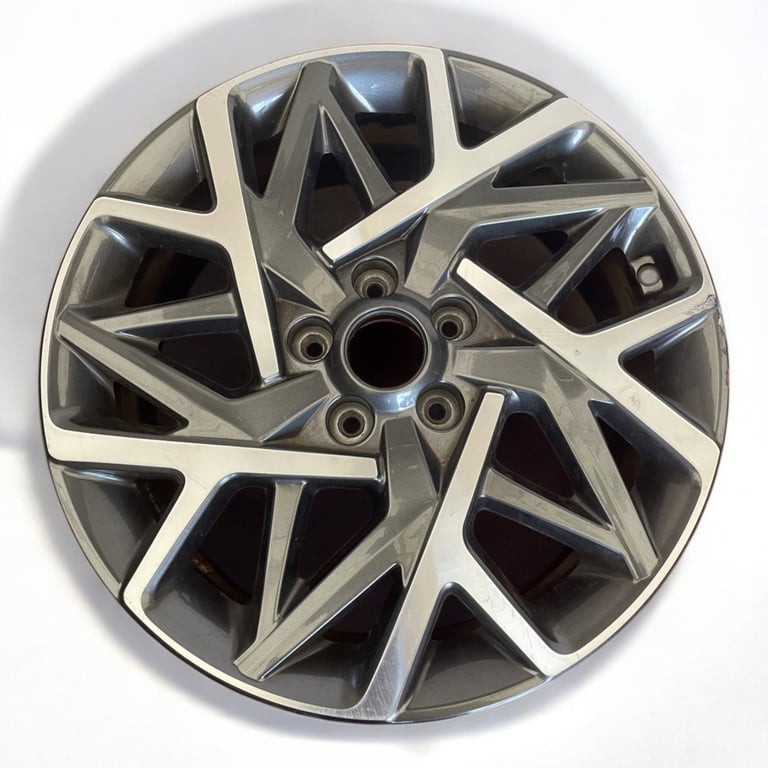 1x Alufelge 18 Zoll 7.5" 5x114.3 50ET Matt Graphit 52910-CM300 Hyundai Kona Mg