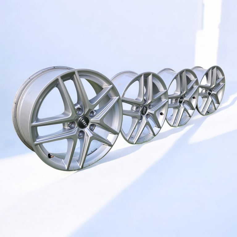 4x Alufelge 17 Zoll 6.5" 5x112 28ET 8W9601025 Audi A4 Allroad B9 Rim Wheel FEL2095841380gz