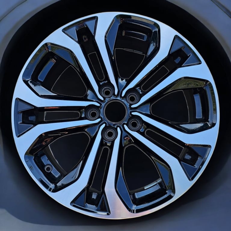 1x Alufelge 17 Zoll 7.0" 5x108 47 5ET Glanz Schwarz L1TC-1007-DA Ford Puma