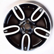 Load image into Gallery viewer, 1x Alufelge 17 Zoll 7.0&quot; 4x100 55ET Glanz Schwarz 403009833R Renault Twingo