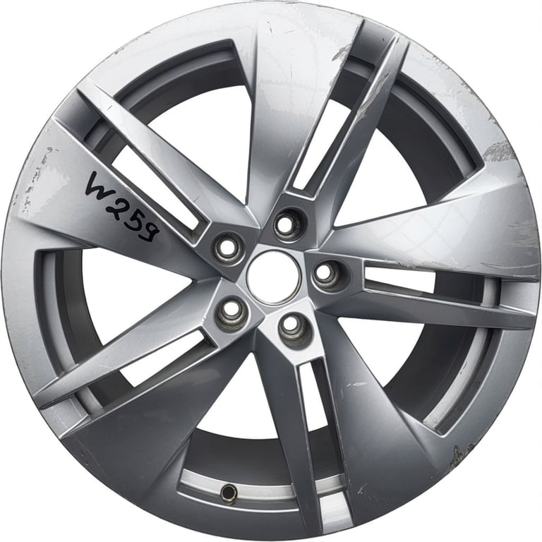 1x Alufelge 19 Zoll 8.0" 5x112 45ET 5LA601025B Skoda Octavia Rim Wheel