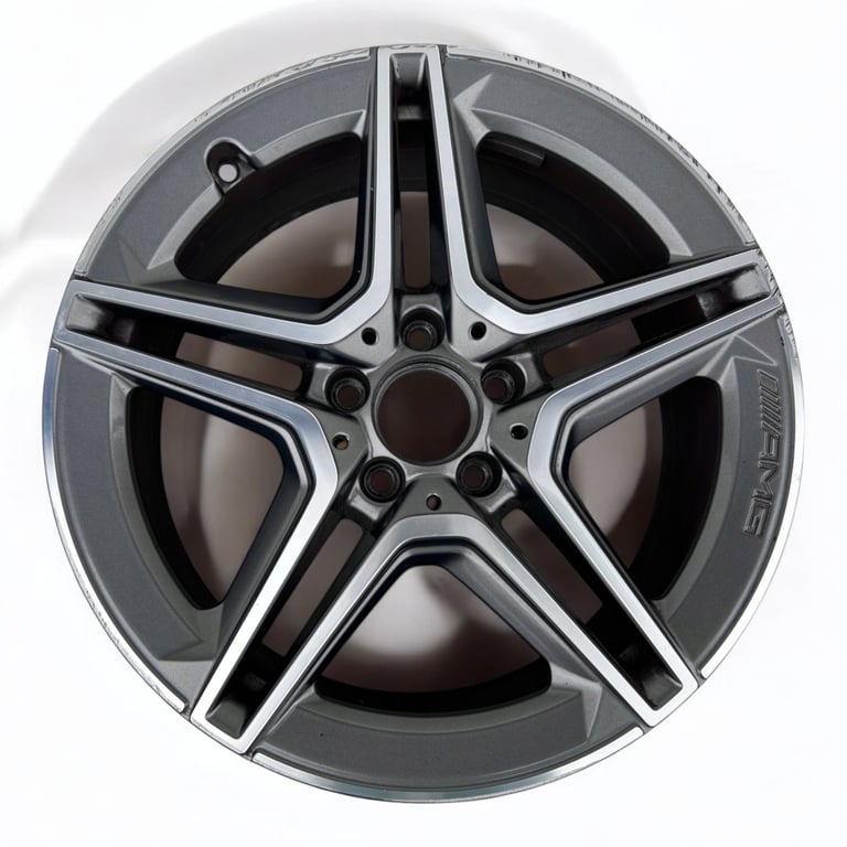 1x Alufelge 18 Zoll 7.5" 5x112 49ET A1774011500 Mercedes-Benz W177 Rim Wheel