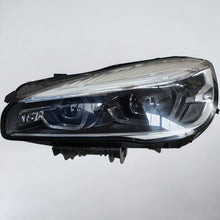 Laden Sie das Bild in den Galerie-Viewer, Frontscheinwerfer BMW 2 F45 F46 A98738645-04 Full LED Links Headlight SCH9917874777pl