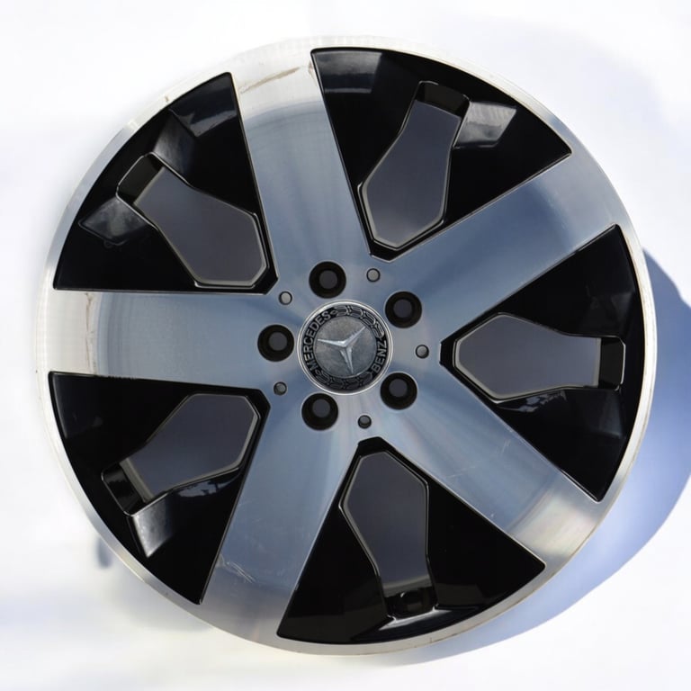 4x Alufelge 18 Zoll 7.5" 5x112 53ET Glanz Grau A2474012800 Mercedes-Benz W247