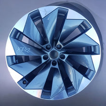 Laden Sie das Bild in den Galerie-Viewer, 1x Alufelge 21 Zoll 8.5" 5x112 40ET Glanz Graphit 5LA601025BL Mg Enyaq Rim Wheel FEL3873053648nu