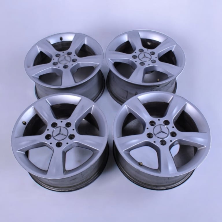 4x Alufelge 16 Zoll 7.0" 5x112 A2034012902 Mercedes-Benz W203 Rim Wheel FEL8504353952sj