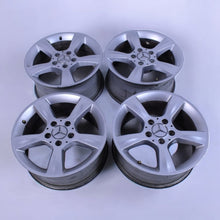 Laden Sie das Bild in den Galerie-Viewer, 4x Alufelge 16 Zoll 7.0" 5x112 A2034012902 Mercedes-Benz W203 Rim Wheel FEL8504353952sj