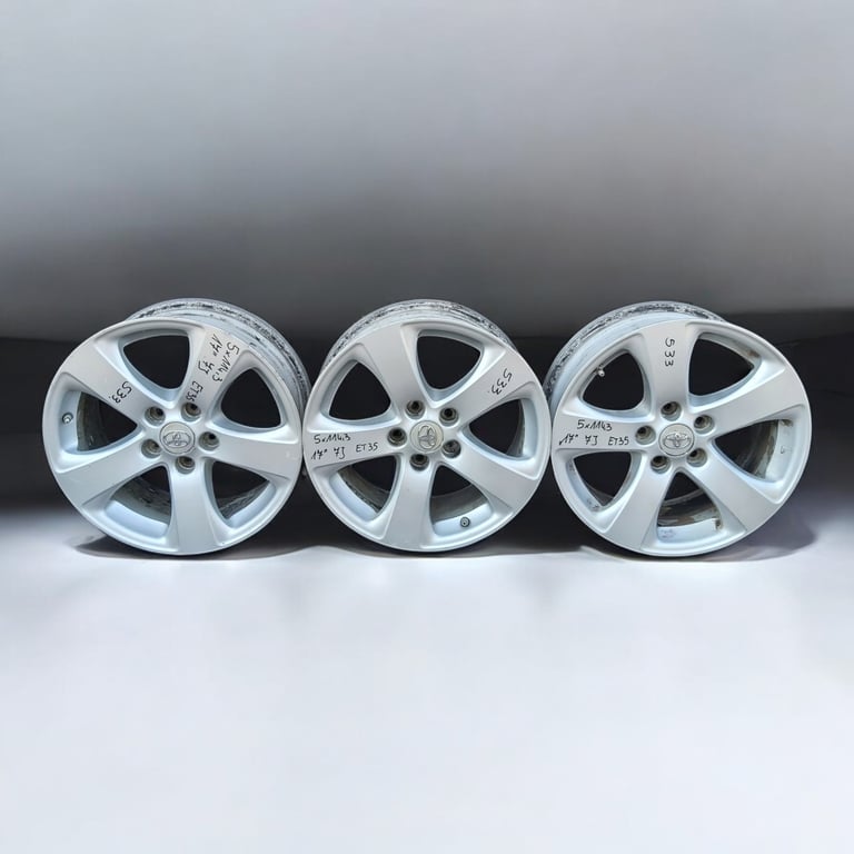 1x Alufelge 17 Zoll 7.0" 5x114.3 Toyota Iii Rim Wheel FEL3313065178gz