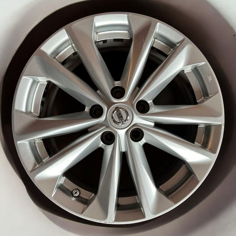1x Alufelge 17 Zoll 7.0" 5x114.3 Nissan Rim Wheel
