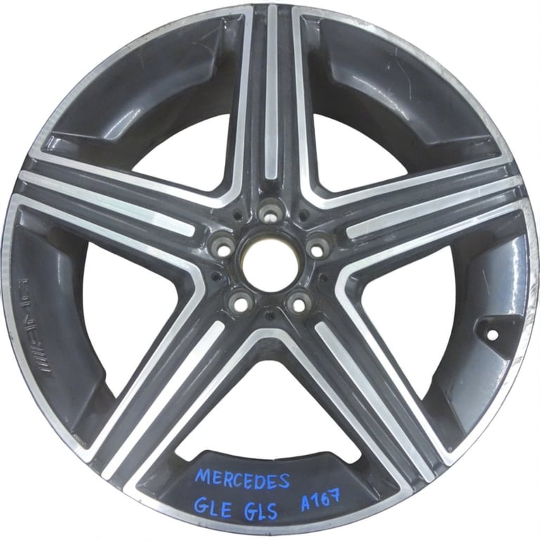 1x Alufelge 21 Zoll 10.0" 5x112 54ET A1674014301 Mercedes-Benz Gle Gls Amg