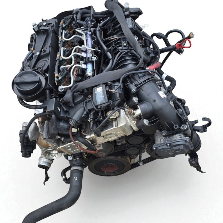 Motor BMW F10 F30 F20 F07 N47D20C 2.0 169TKm Diesel Engine Unkomplett