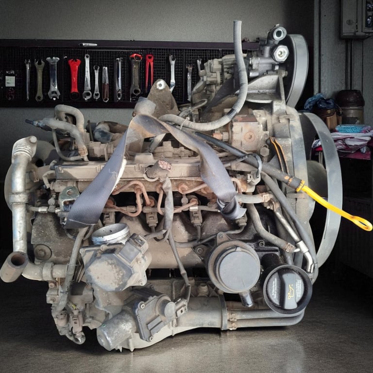 Motor VW Crafter BJK 2.5 TDI 109PS 80kW 2008 Diesel Engine Komplett