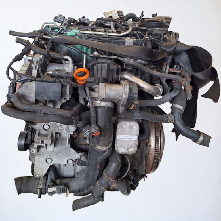 Motor Audi Seat Skoda VW CAY 1.6 TDI 105PS 207TKm Diesel Engine Unkomplett