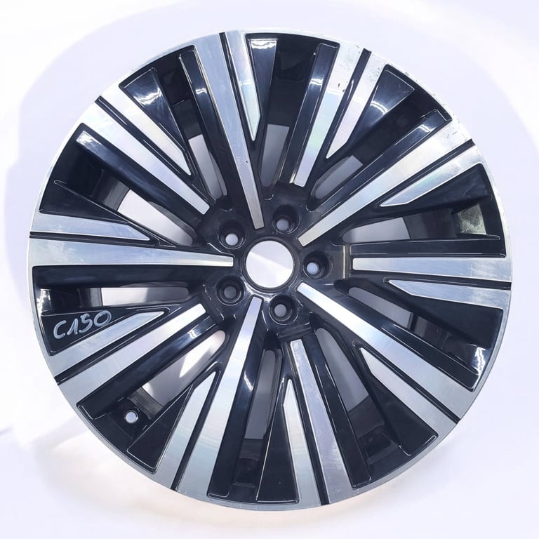 1x Alufelge 19 Zoll 8.5" 5x112 28ET Glanz Schwarz 760601025N VW Touareg Cr7 FEL8286883721ud