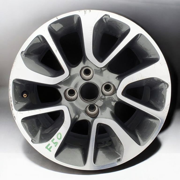 1x Alufelge 15 Zoll 6.0" 4x100 45ET Silber 95392967 Opel Adam Karl Rim Wheel FEL3897992255iy