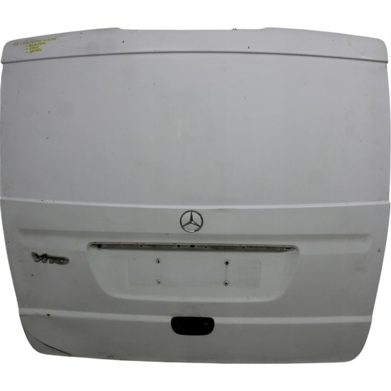 Heckklappe Mercedes-Benz Vito W639 -9147 Rückseite Weiß kofferraumklappe
