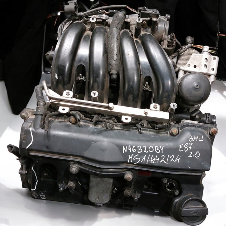 Motor BMW E87 N46B20BY 2.0 2004 Benzin Engine Unkomplett