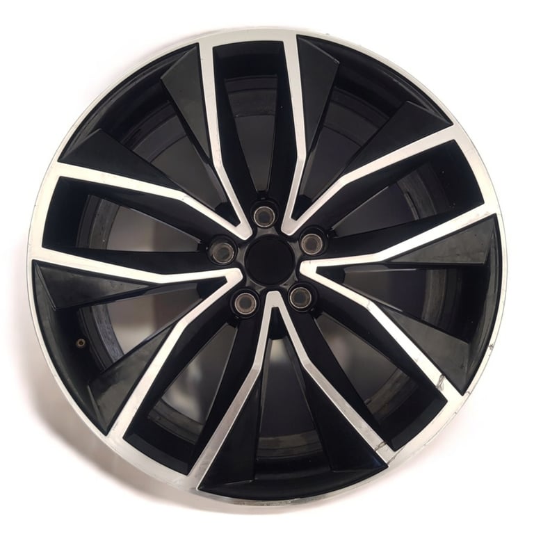 1x Alufelge 19 Zoll 8.0" 5x112 45ET Glanz Schwarz 575601025F Cupra Ateca