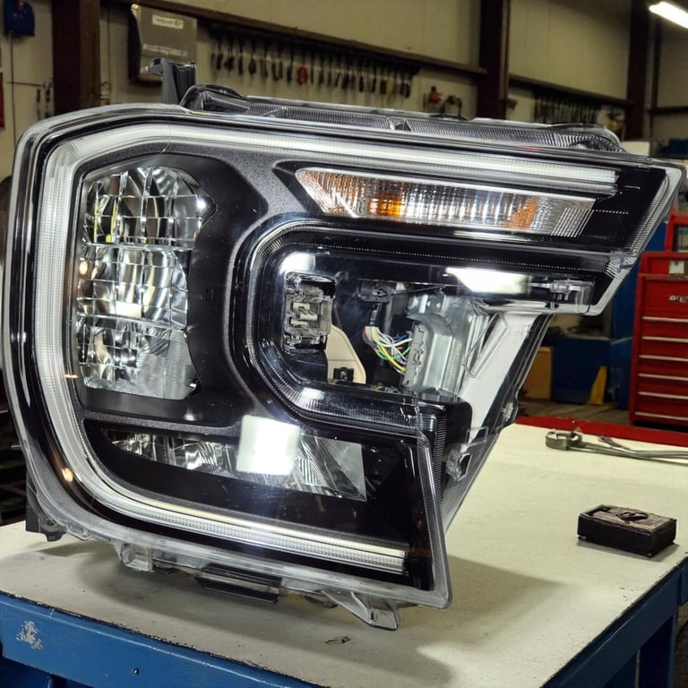 Frontscheinwerfer Ford Ranger LED Rechts Scheinwerfer Headlight SCH2729135471cr